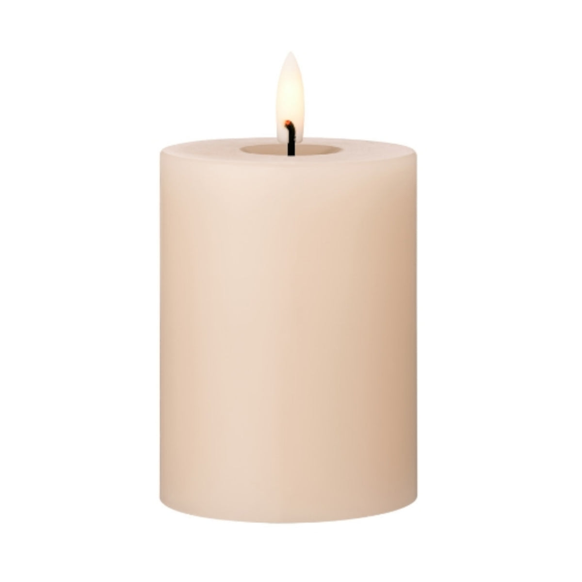 ester & erik LED bloklys - ice latte  - 10 cm