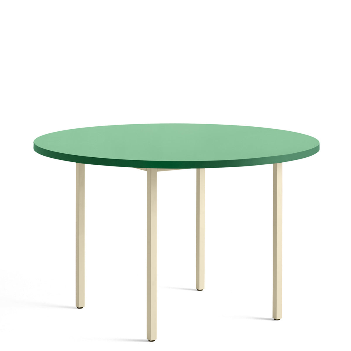 HAY Two-Colour Bord - Ø120cm - Ivory - Green Mint