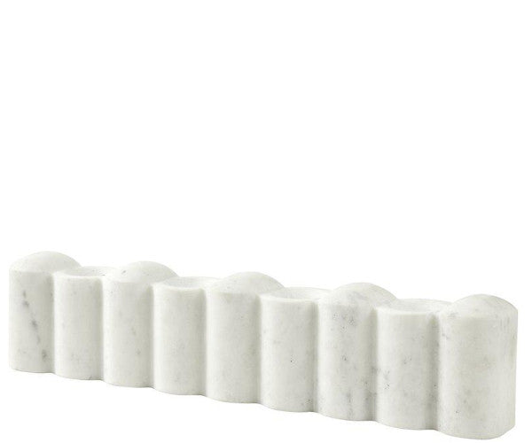 Jakobsdals Theia stage - hvid marmor - 35 cm