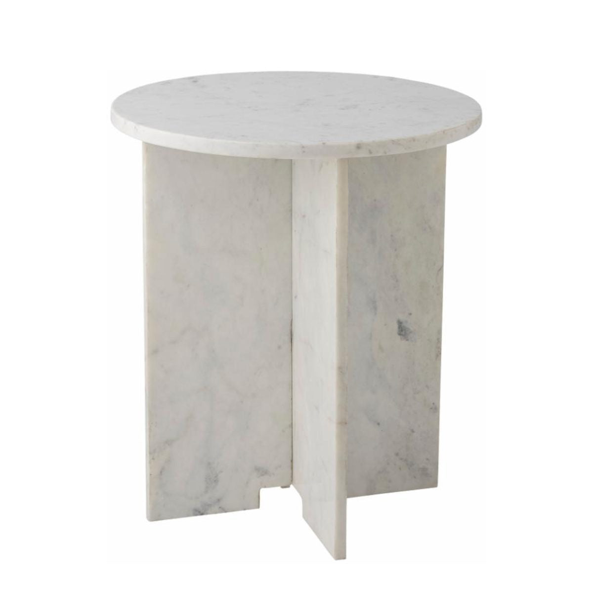 Bloomingville Jasmia sidebord - 46x53 - hvid/grå
