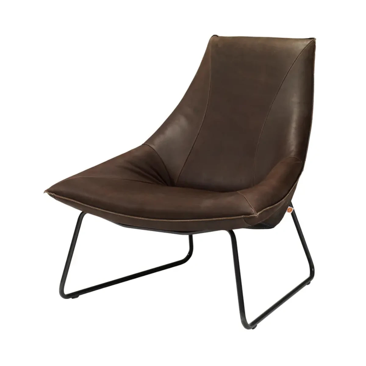Jess Design Beal Lounge Chair - Brava Dark Tan