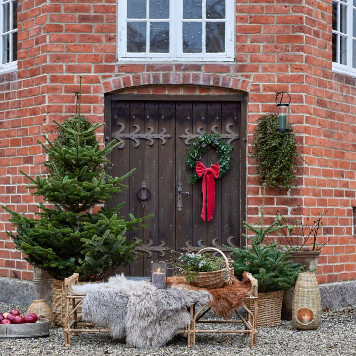 Bloomingville Ruby sløjfe - rød - 53x25