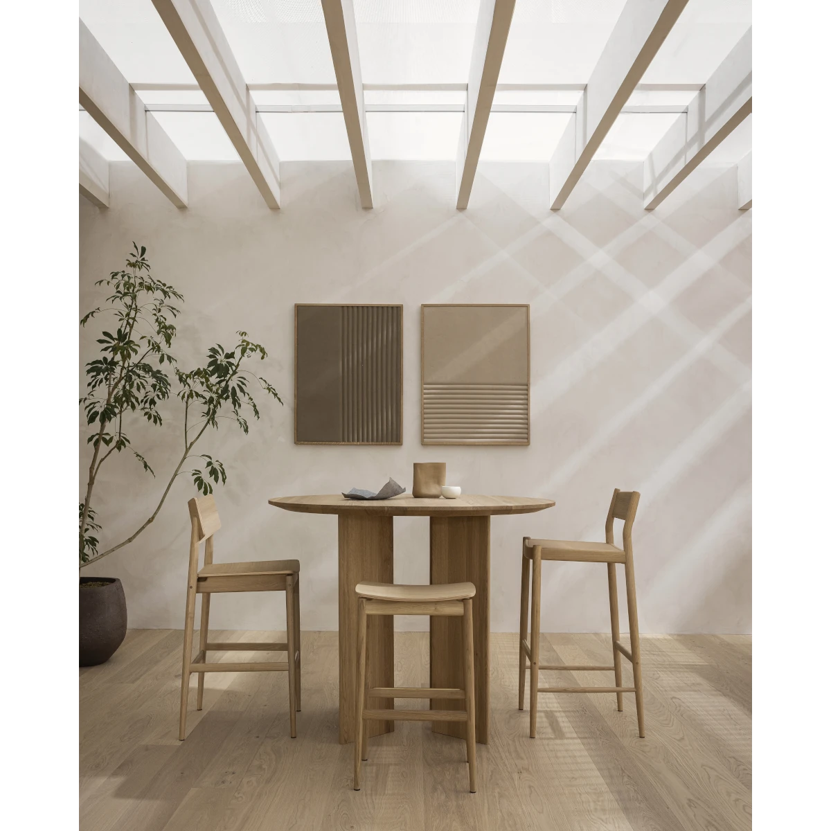 Karimoku Case A-BS02 Barstol