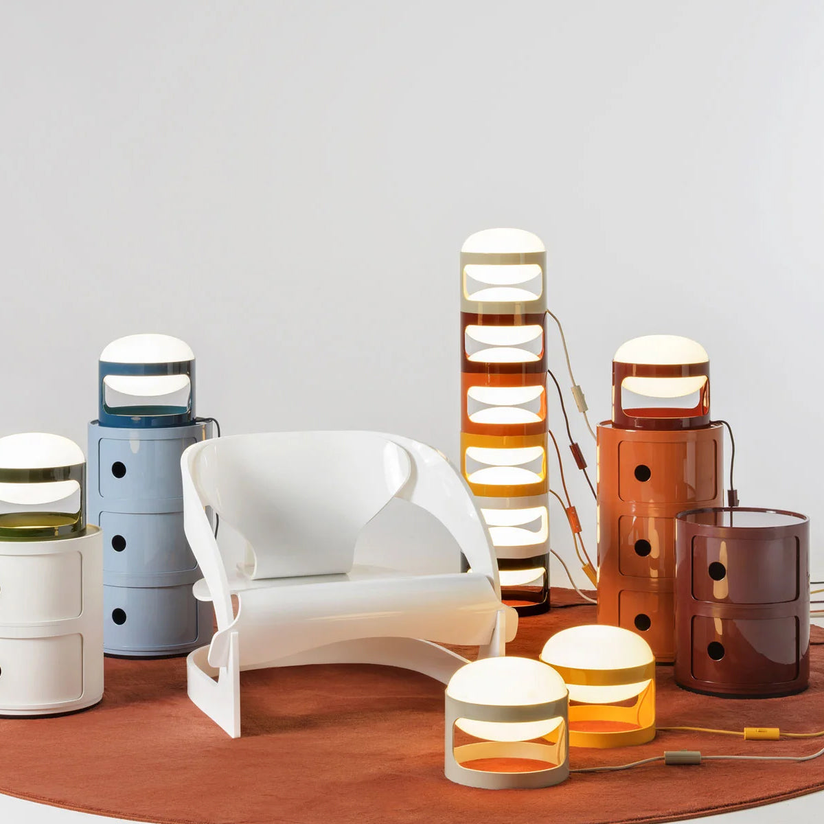 Kartell KD28 Bordlampe