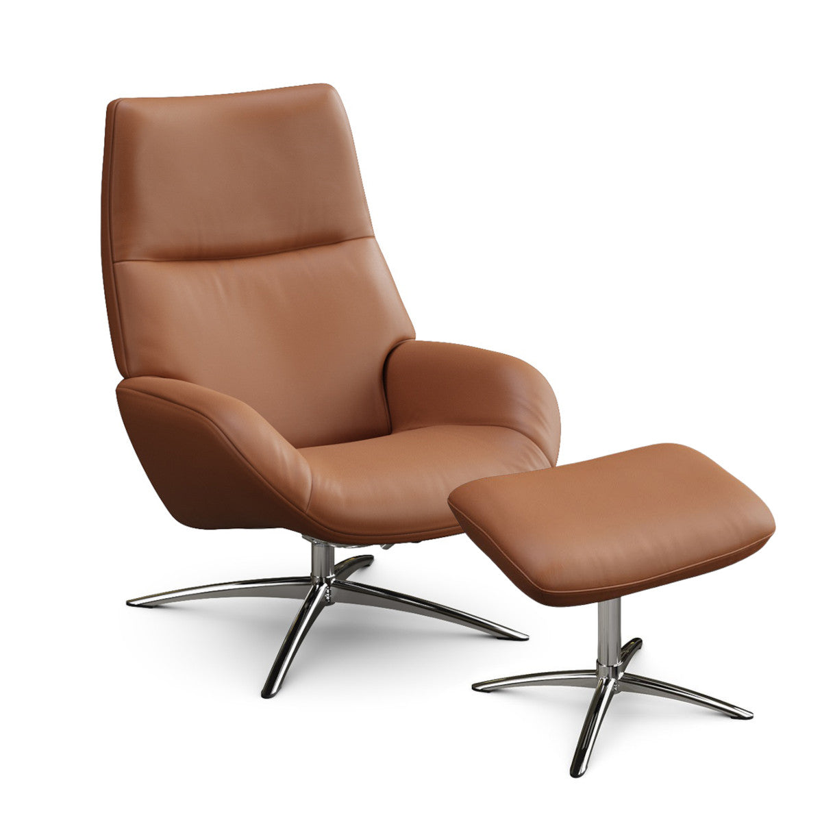 Kebe Lotus Lænestol - Balder Læder