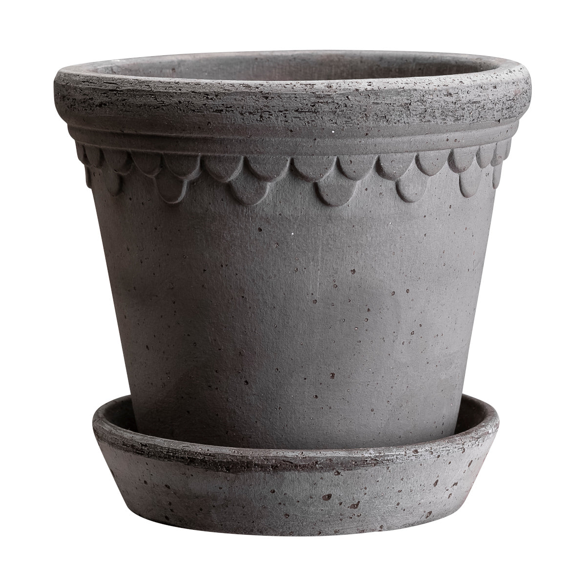 Bergs Potter Københavner krukke - 14x12 - grå terracotta