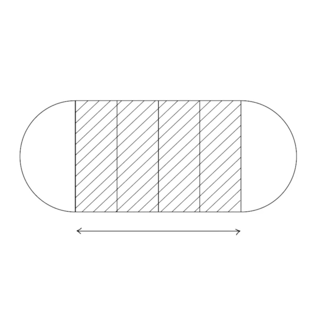 Kristensen & Kristensen Amelia Tillægsplade - Ø160 - Eg