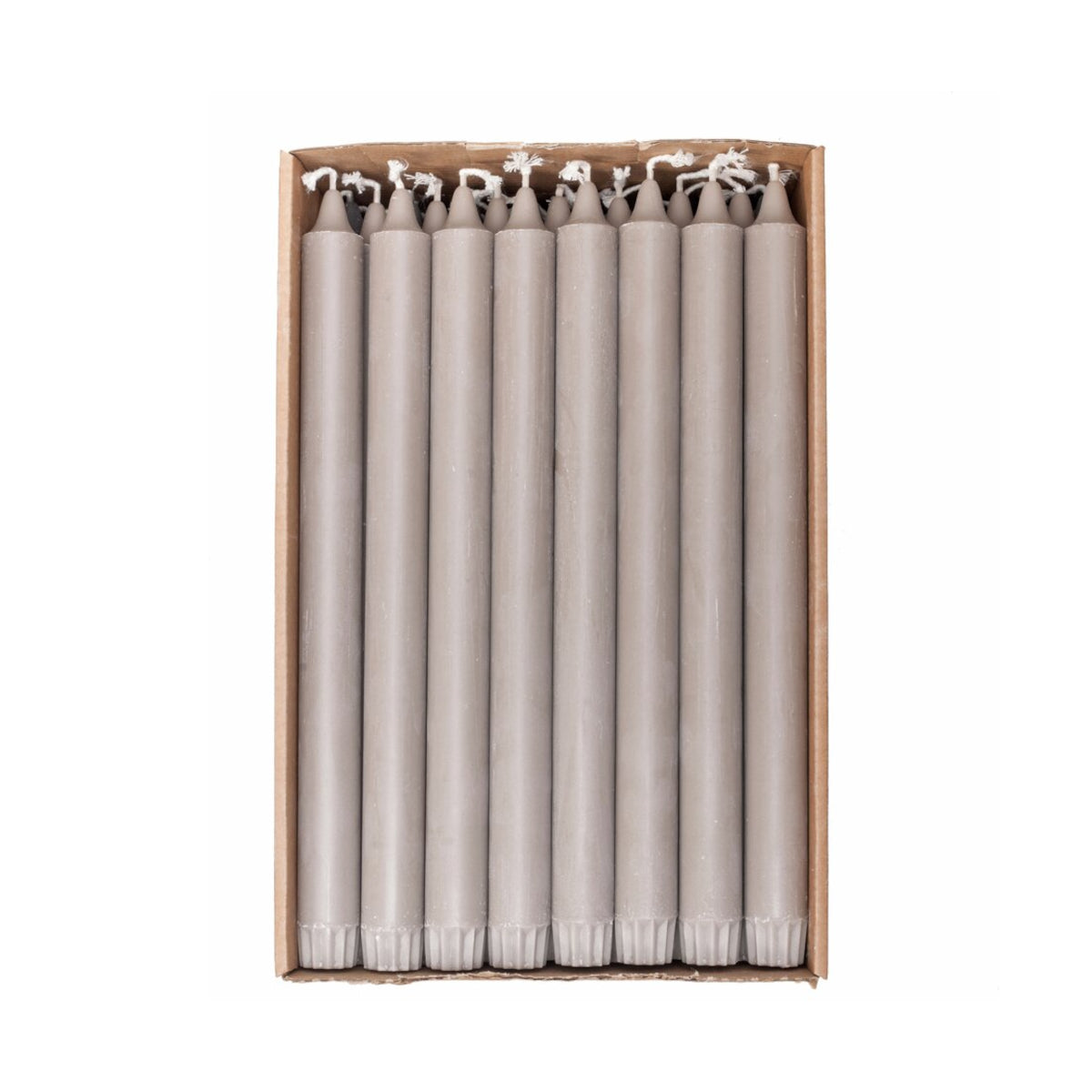 Kronelys - linen - 1 stk