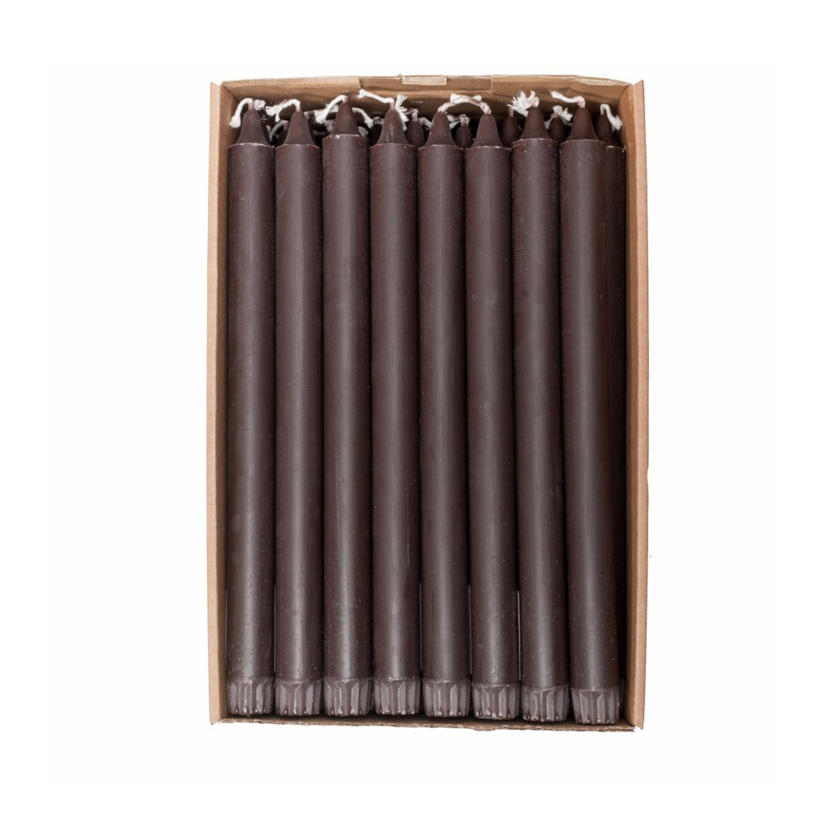 Kronelys - brown - 1 stk