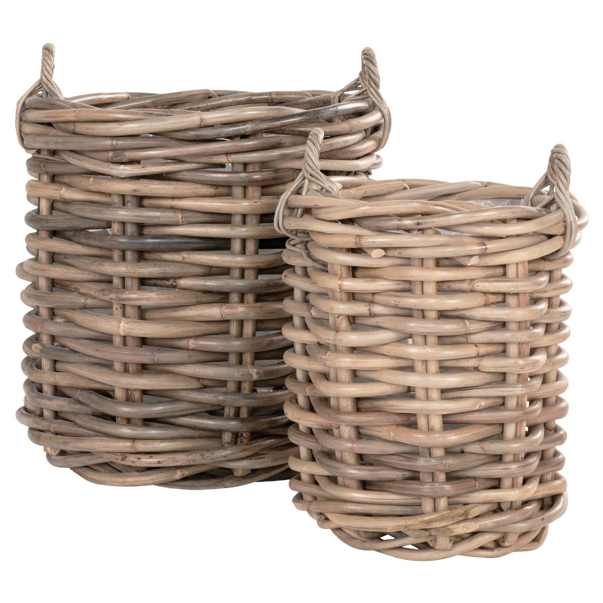 Kubu Rattan kurvesæt - 44x58 / 57x63