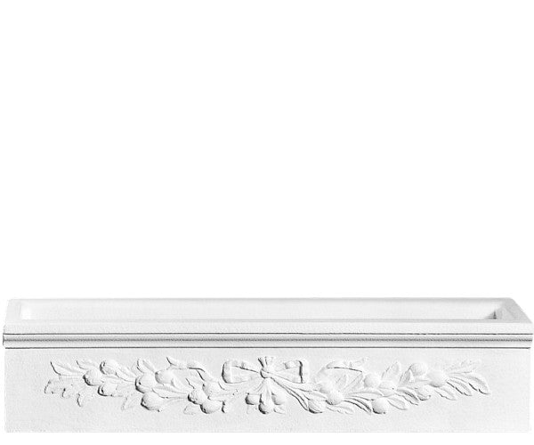 Lahema blomsterkasse - 100x25 - marmor