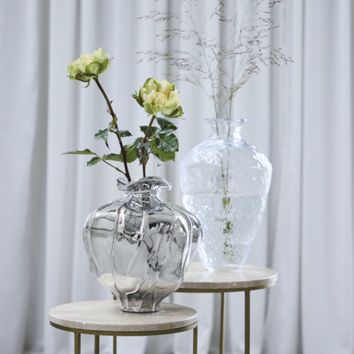 Lene Bjerre Celeste vase - 25x30 - silver