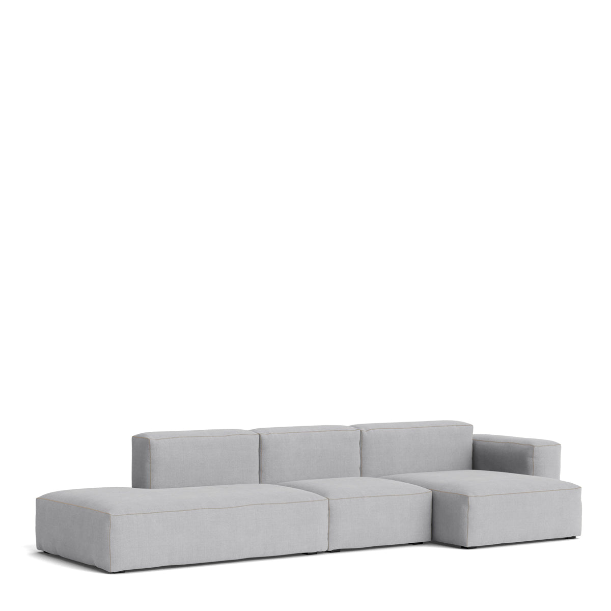 HAY Mags Soft Sofa - Low Arm - 3 Pers. - Combination 4 - Linara 443