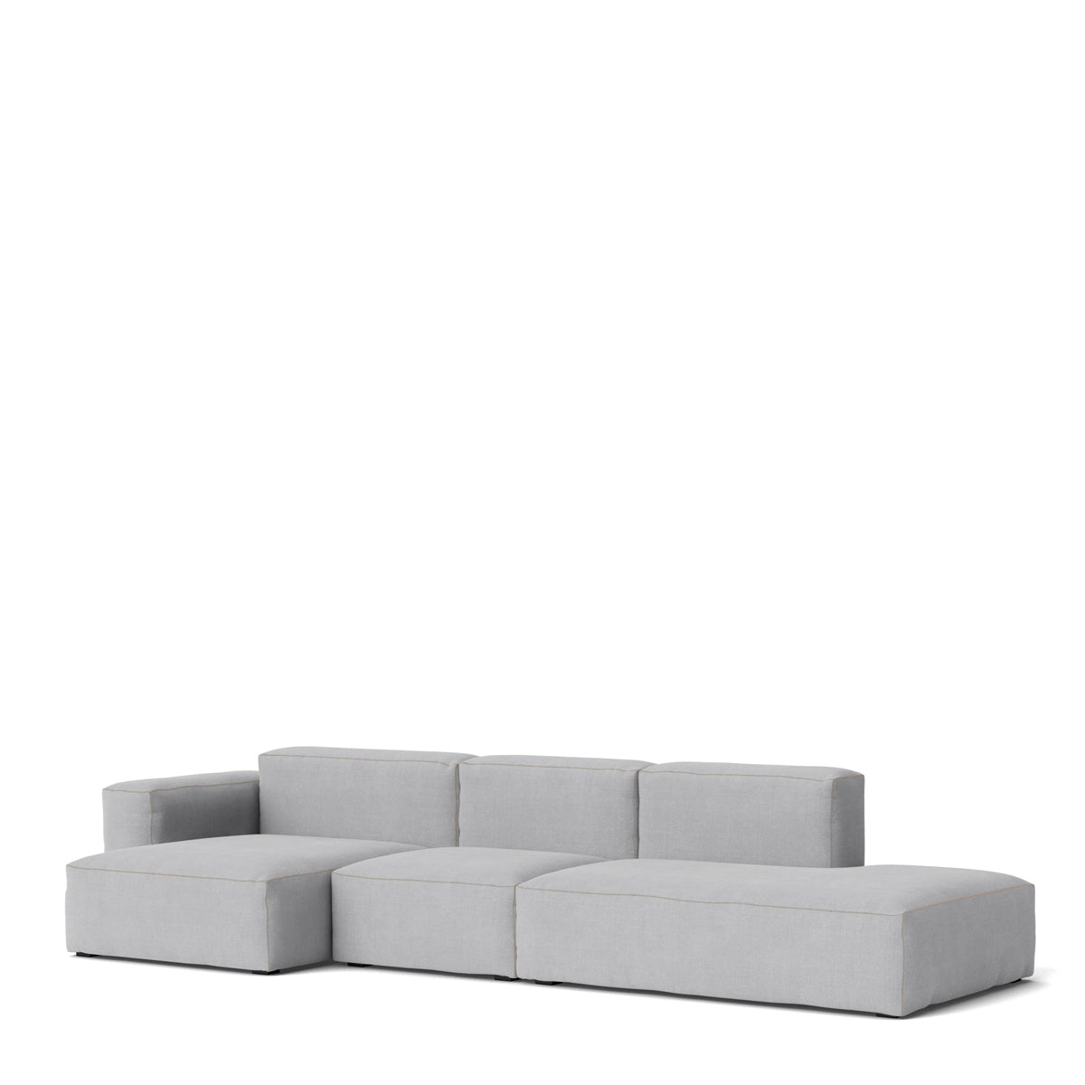 HAY Mags Soft Sofa - Low Arm - 3 Pers. - Combination 4 - Linara 443