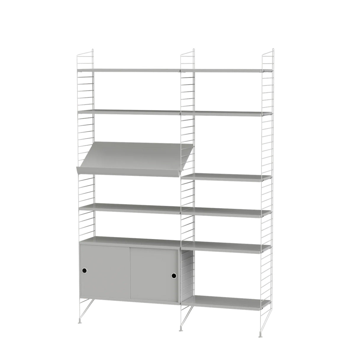 String Living Room H - White