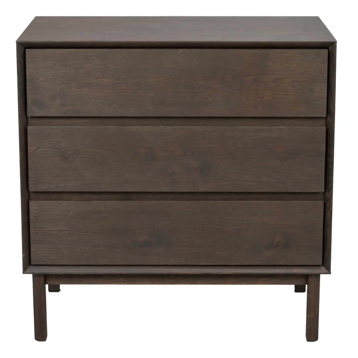 Rowico Mackay kommode - mørk eg - 75x45x75