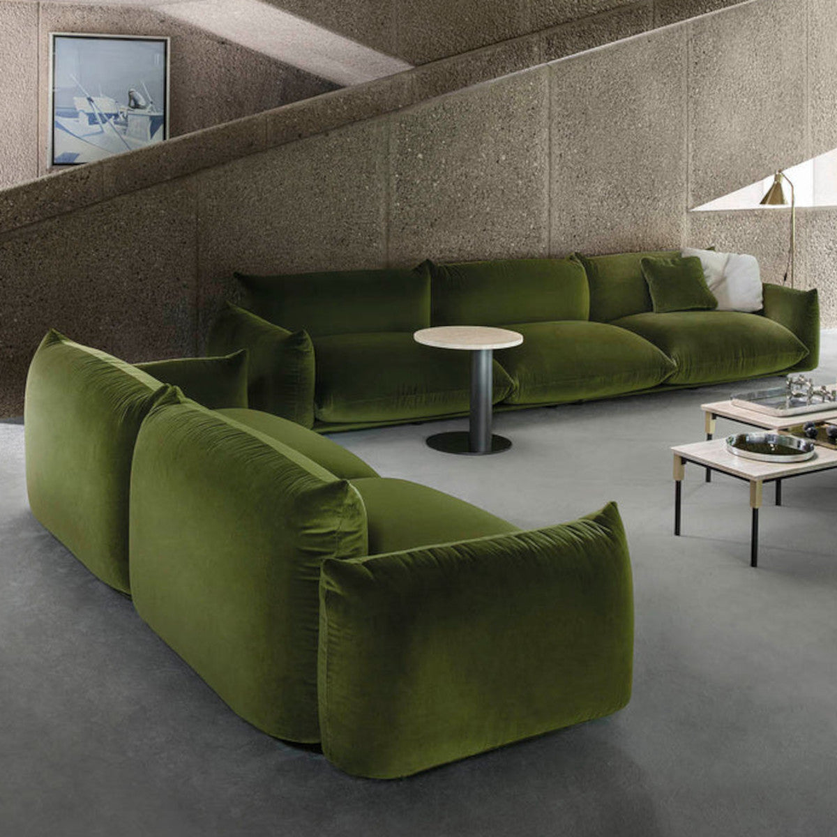 Arflex Marenco Sofa - 254cm - Mistral