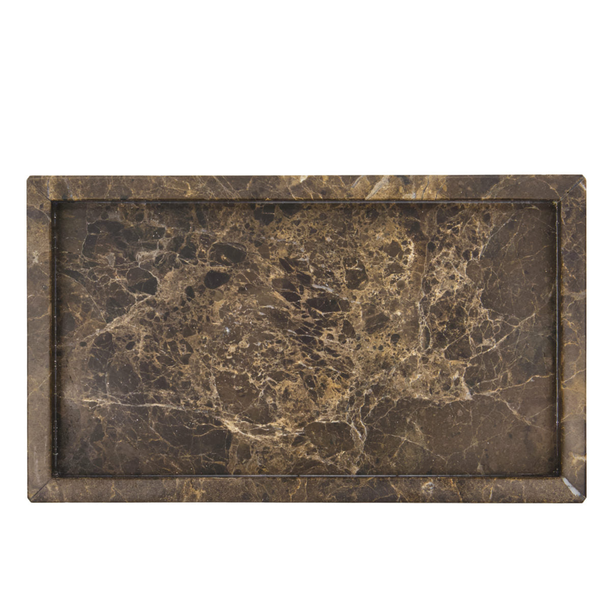 House Doctor bakke - brun marmor - 24x14