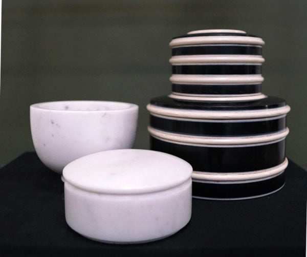 Trademark Living Rakuro Marmor æske - 10 cm