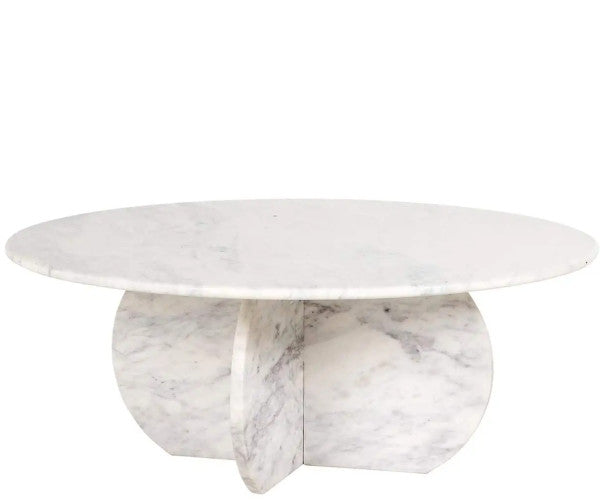 Richmond Interiors Holmes sofabord - marmor - 34,5x90