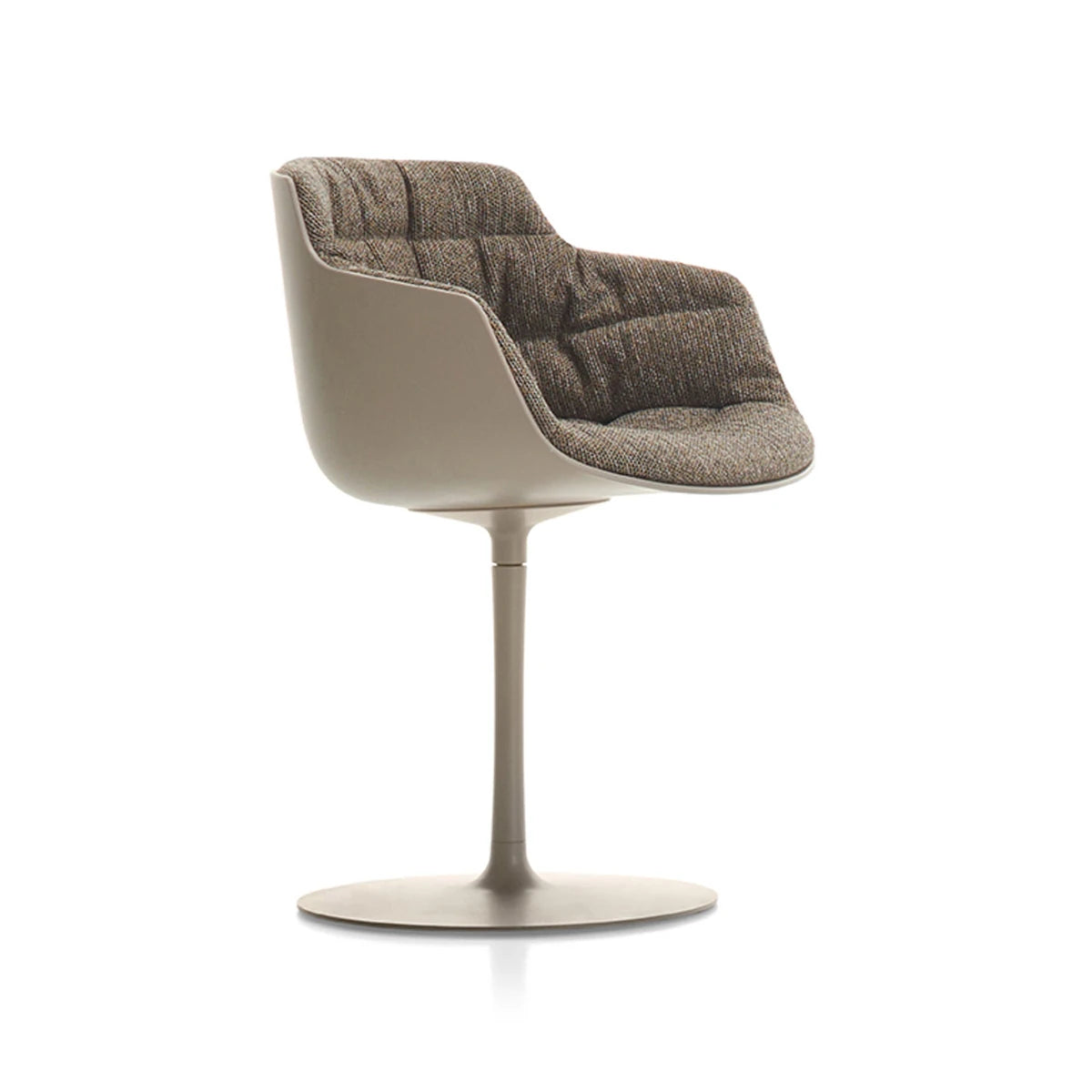MDF Italia Flow Armchair - Søjleben - Frontpolster - Savanna Stof