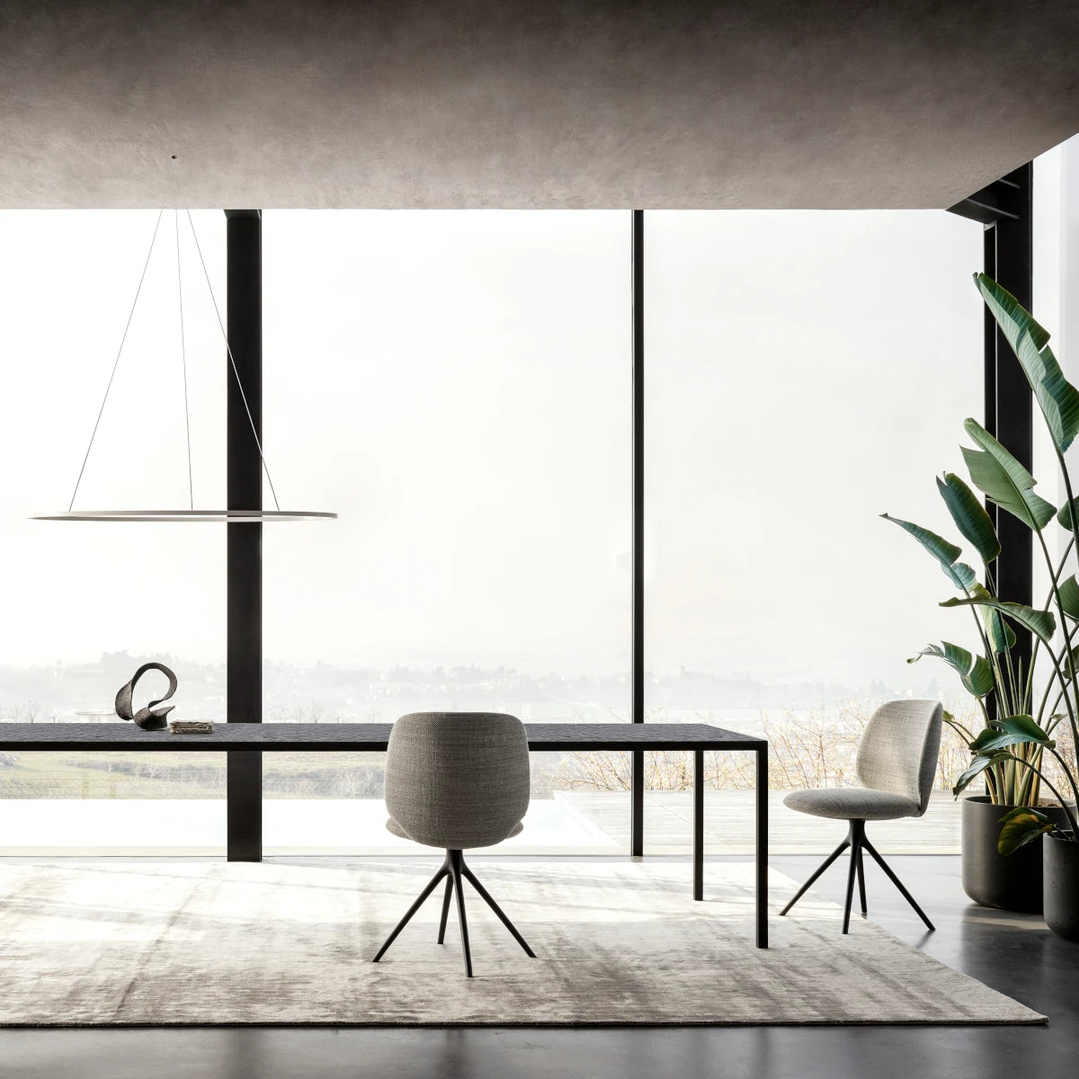 MDF Italia Tense Table - Heritage Wood