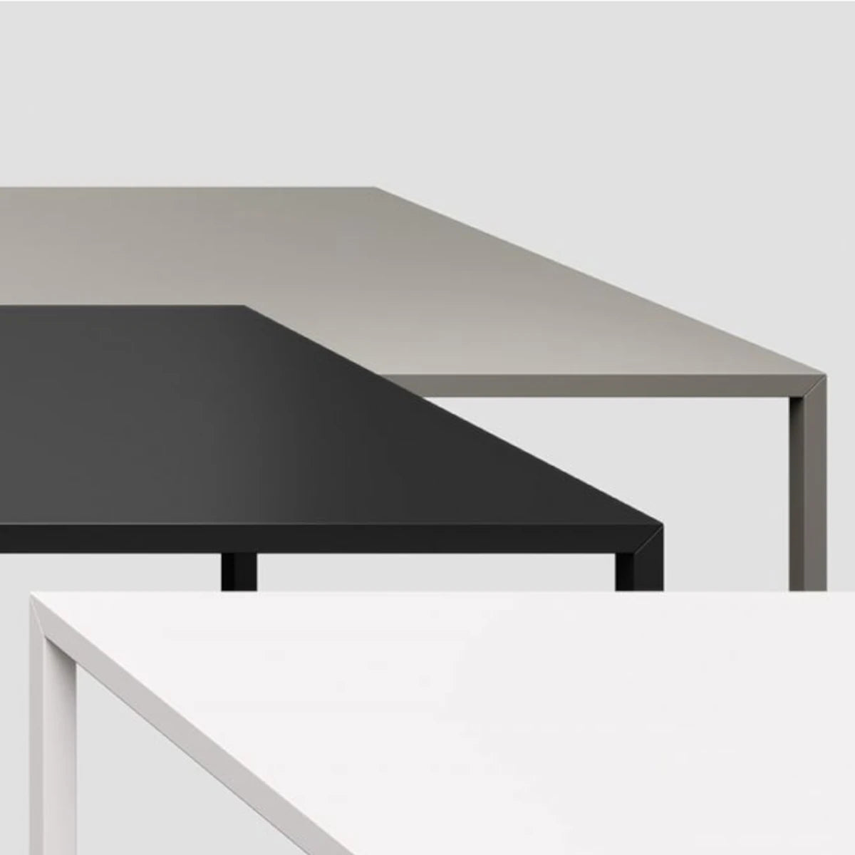 Mdf Italia Tense Table - Grey