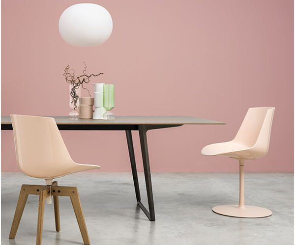 Mdf Italia Flow Chair Søjleben - Matt