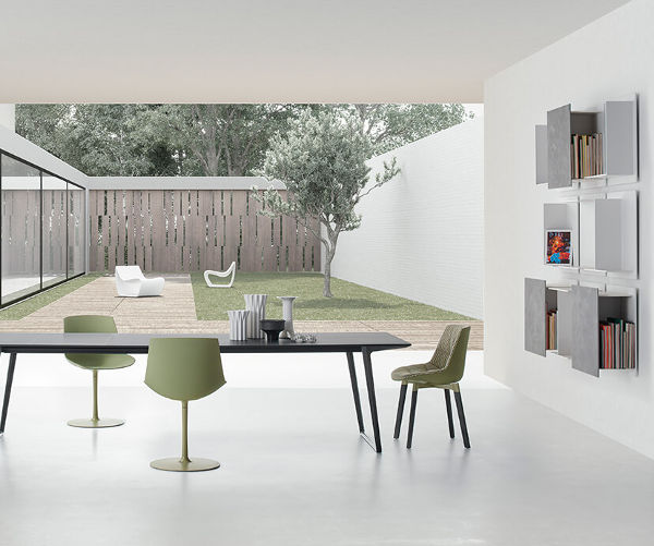 Mdf Italia Flow Chair Søjleben - Matt