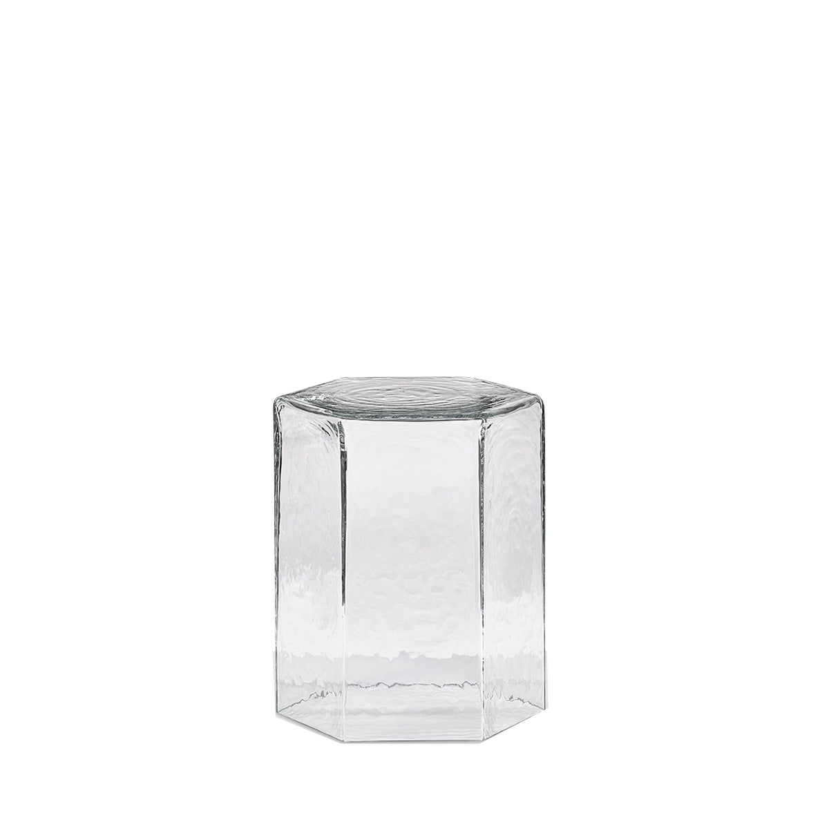 Bomma Hex Table - Medium - Clear