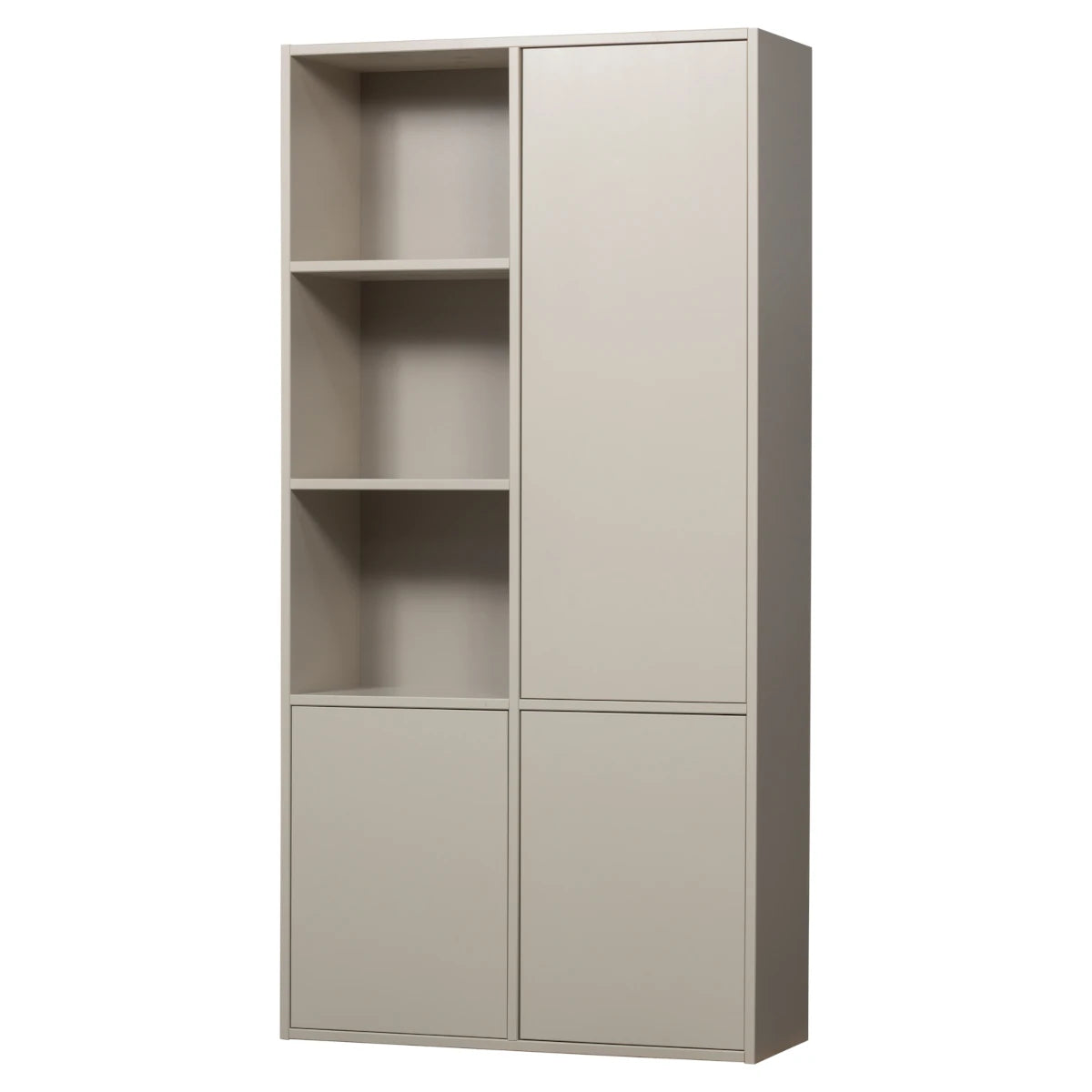 Woood Meggy skab - 215x108x40 - højre - pine dust