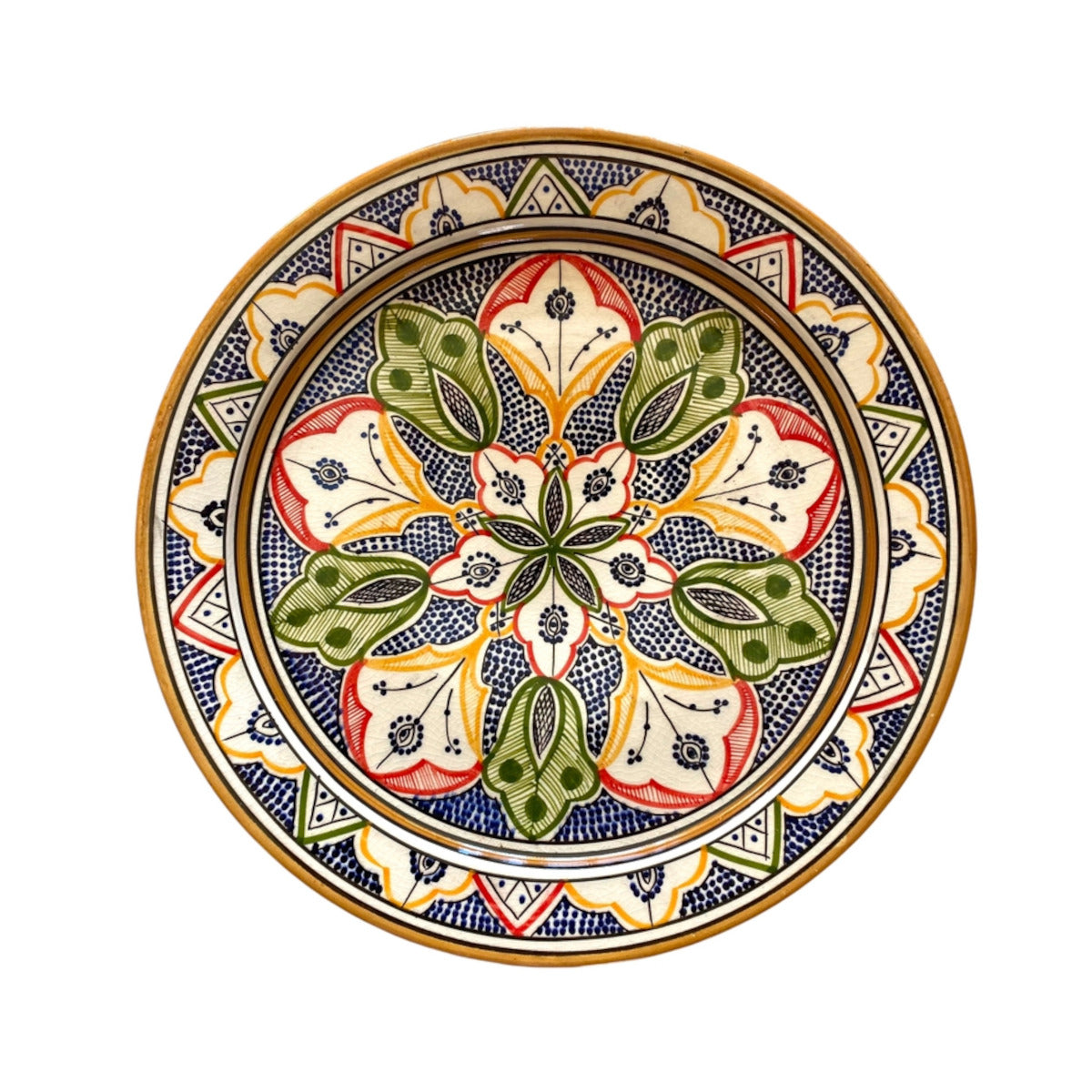 Wetendorf Meli Marokkansk keramikfad - 40 cm