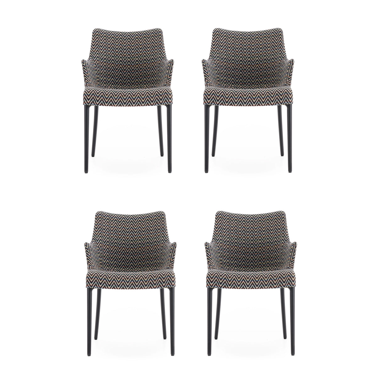Kartell Eleganza Nia Missoni Spisestol - 4 stk. Samlet - DEMO.