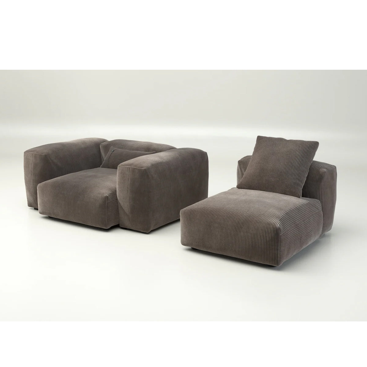 Vetsak Sofa - 230x115cm. - Cord Velours - Mocha