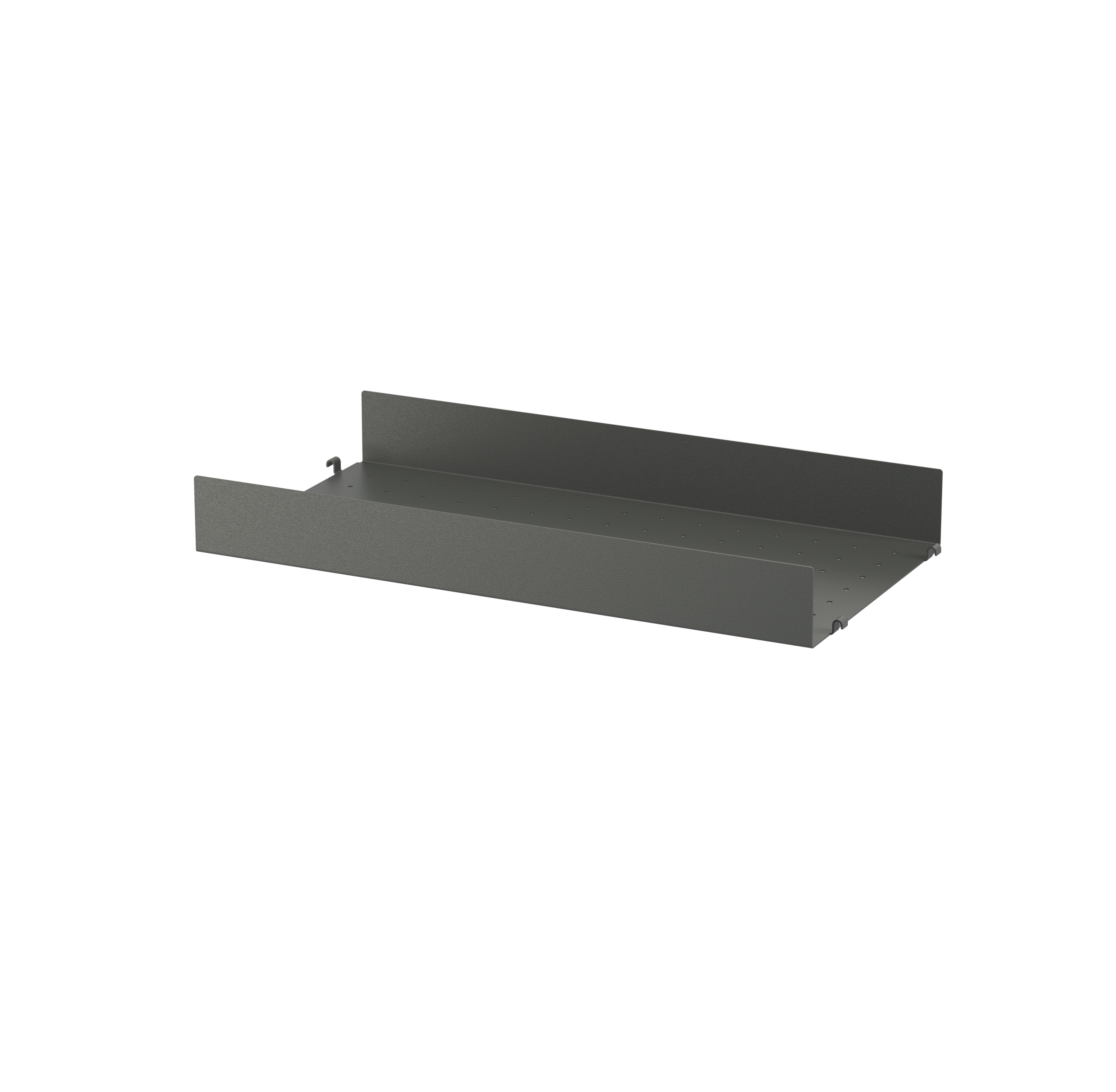 String Metal Shelf High 1-pack 58x7x30 Dark grey