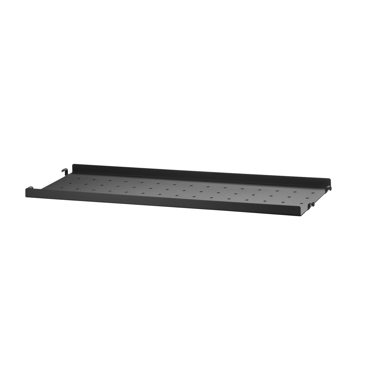 String Metal Shelf Low 1-pack 58x2x20 Black