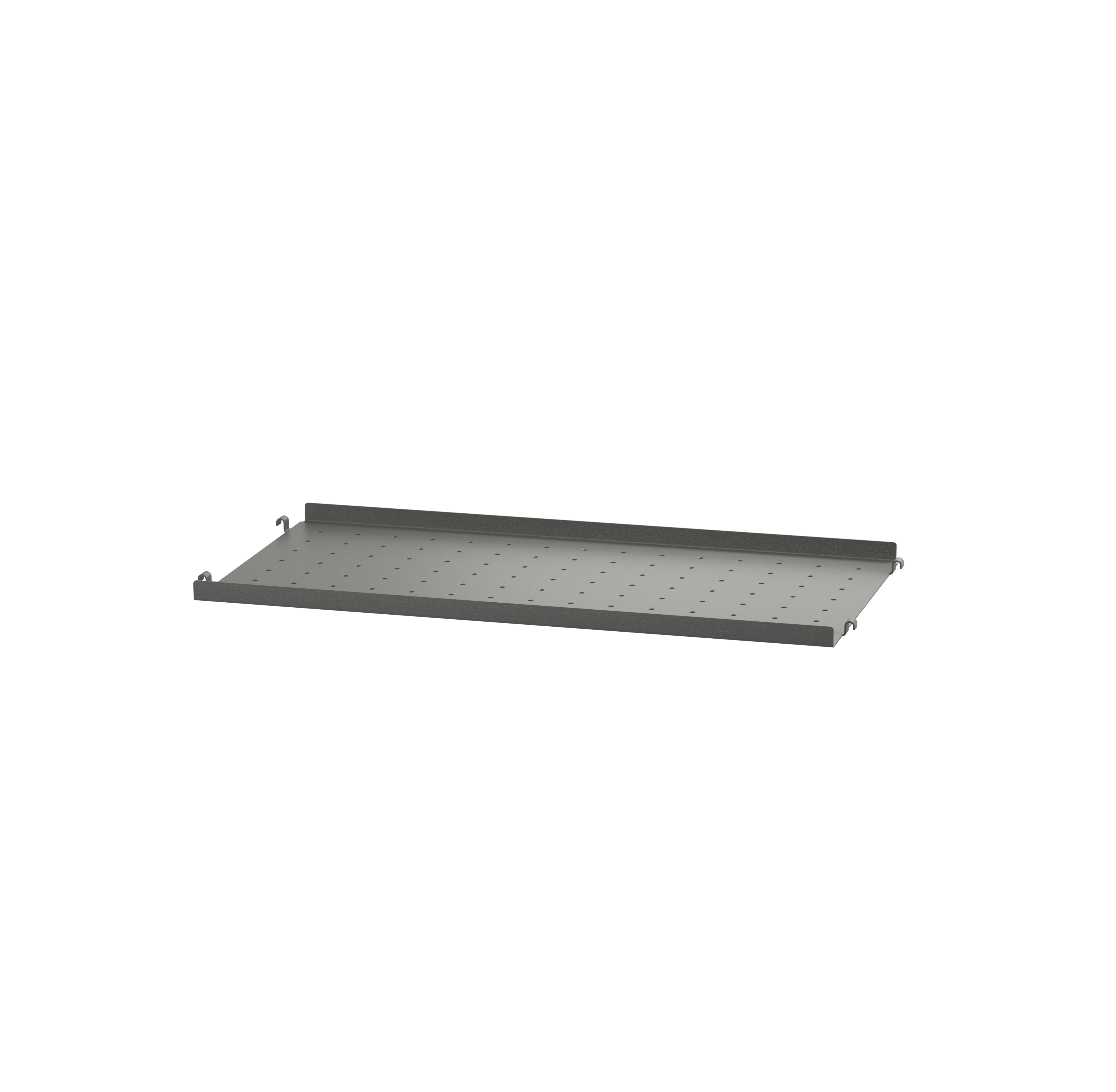 String Metal Shelf Low 1-pack 58x2x20 Dark grey