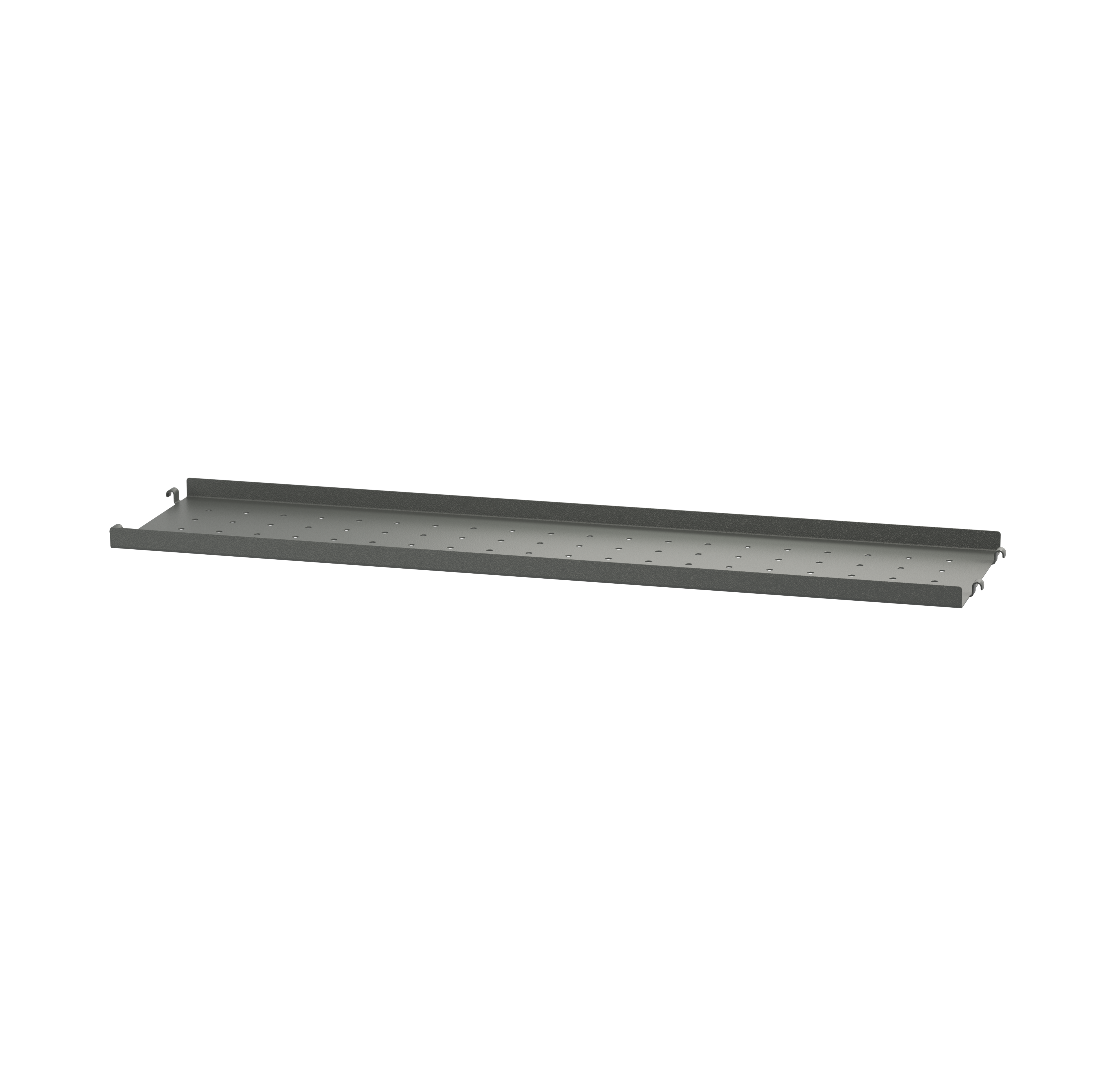 String Metal Shelf Low 1-pack 78x2x20 Dark grey