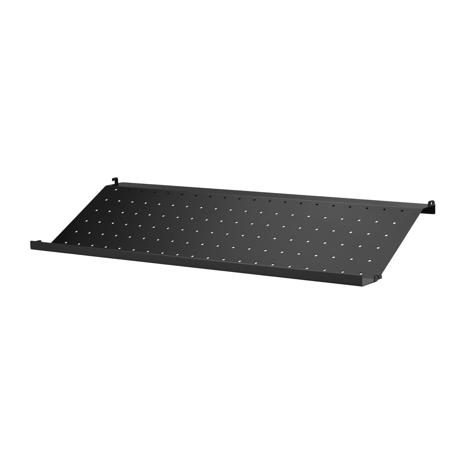 String Shoe Shelf 1-pack 78x10x30 Black