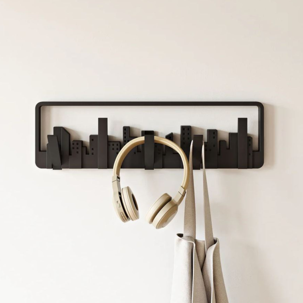 Umbra Skyline Multi Hook knagerække - sort