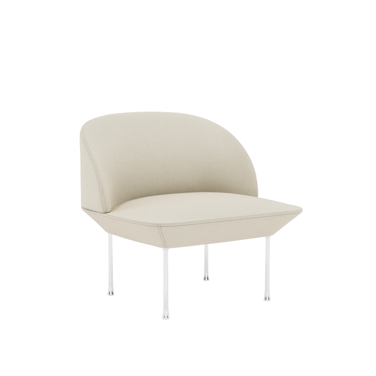 Muuto Oslo Sofa Chair - Vidar 146/Chrome
