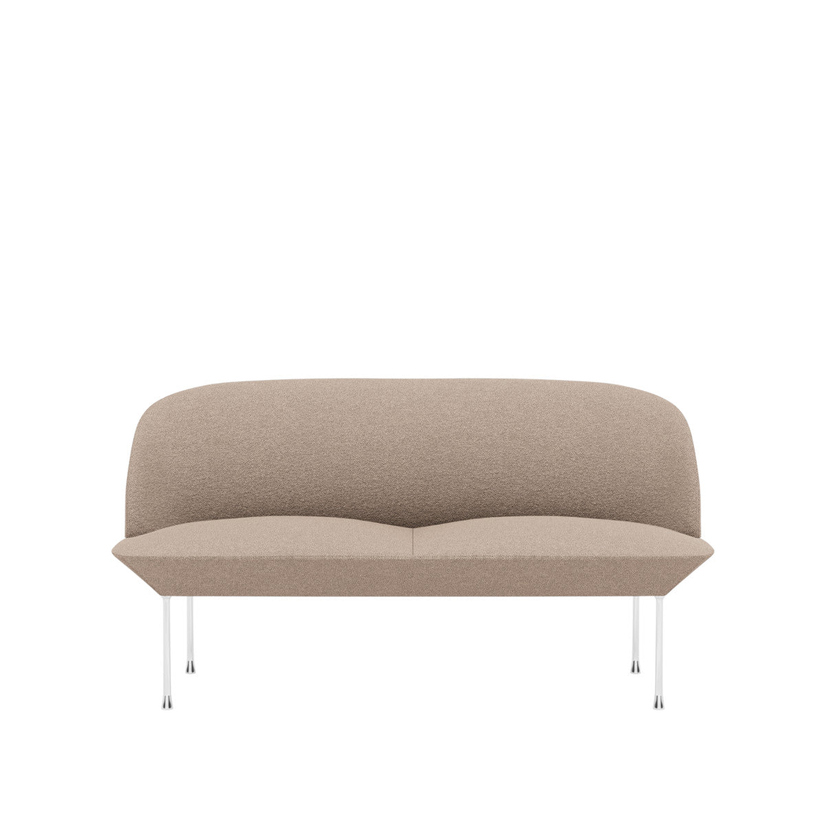 Muuto Oslo Sofa 2 pers. - Hearth 6/Chrome