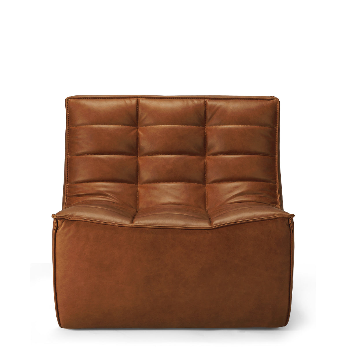 Ethnicraft N701 sofa - 1 seater - Old Saddle