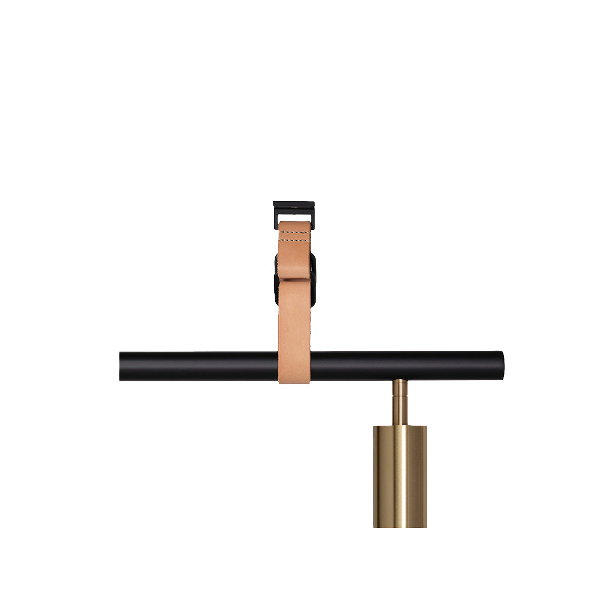 Rubn Long John Pendel - 6 spots - Black-Brass