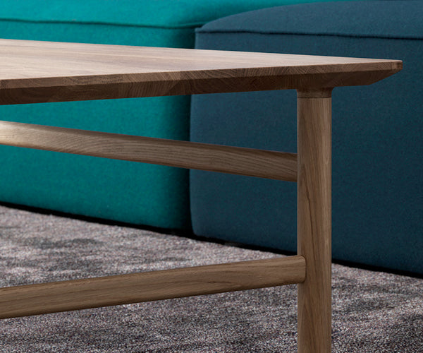 Normann Copenhagen Grow sofabord - Large - Bejdset Eg