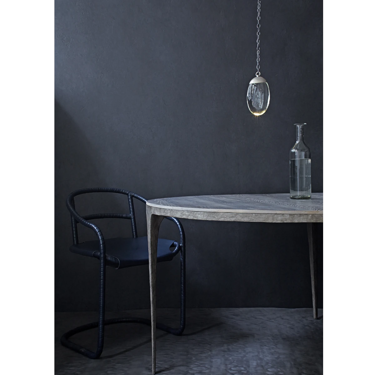 Ochre Celestial Pebble loftslampe