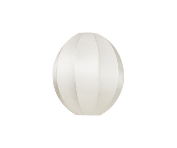 oi soi oi oval silke lampe offwhite