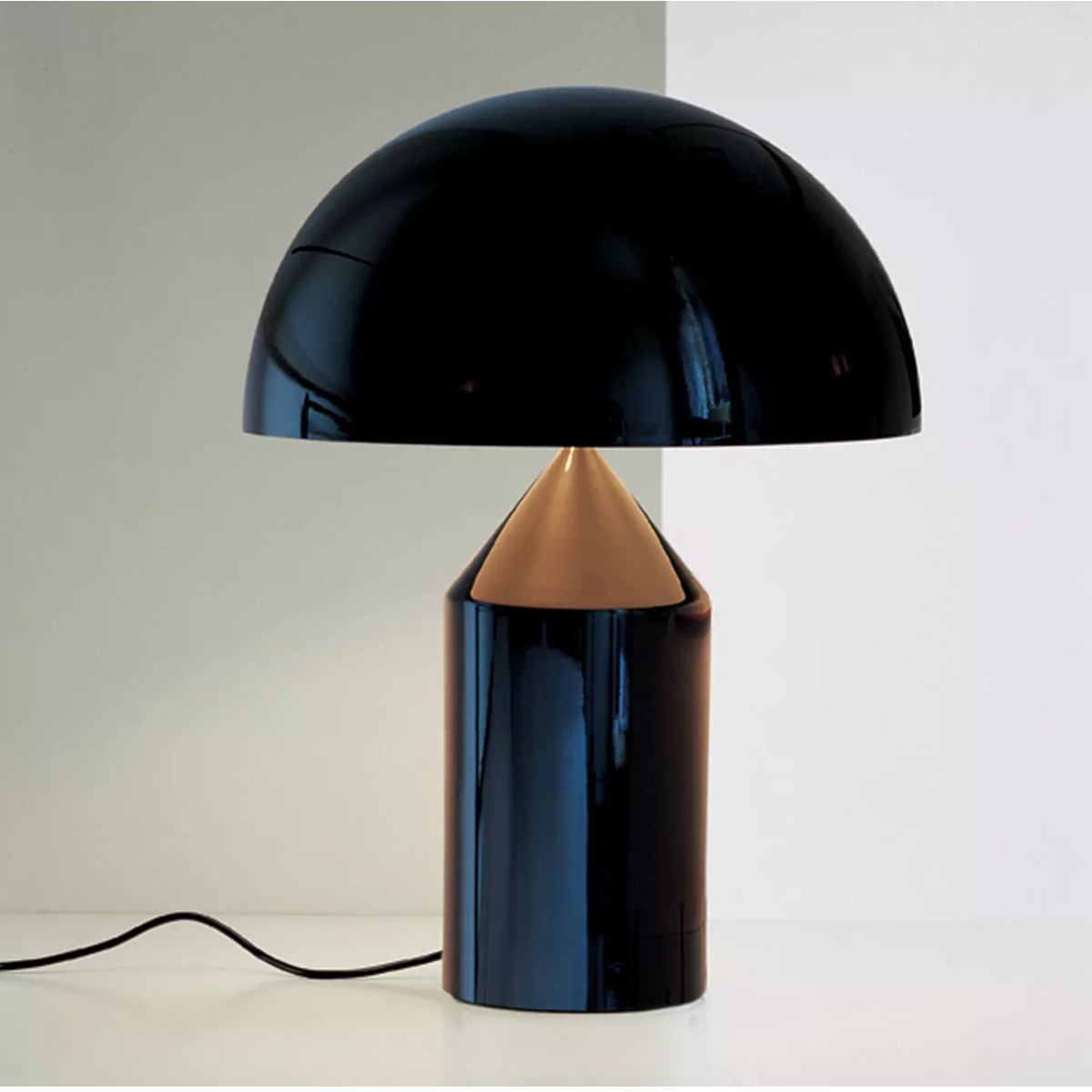 Oluce Atollo Metal 239 Bordlampe - Black Metal
