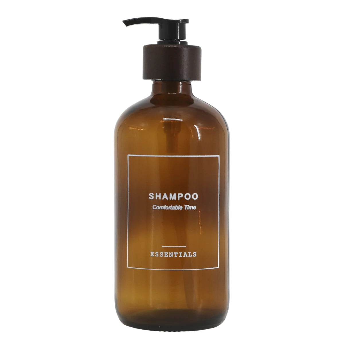 Shampoo flaske m/pumpe - 500ml