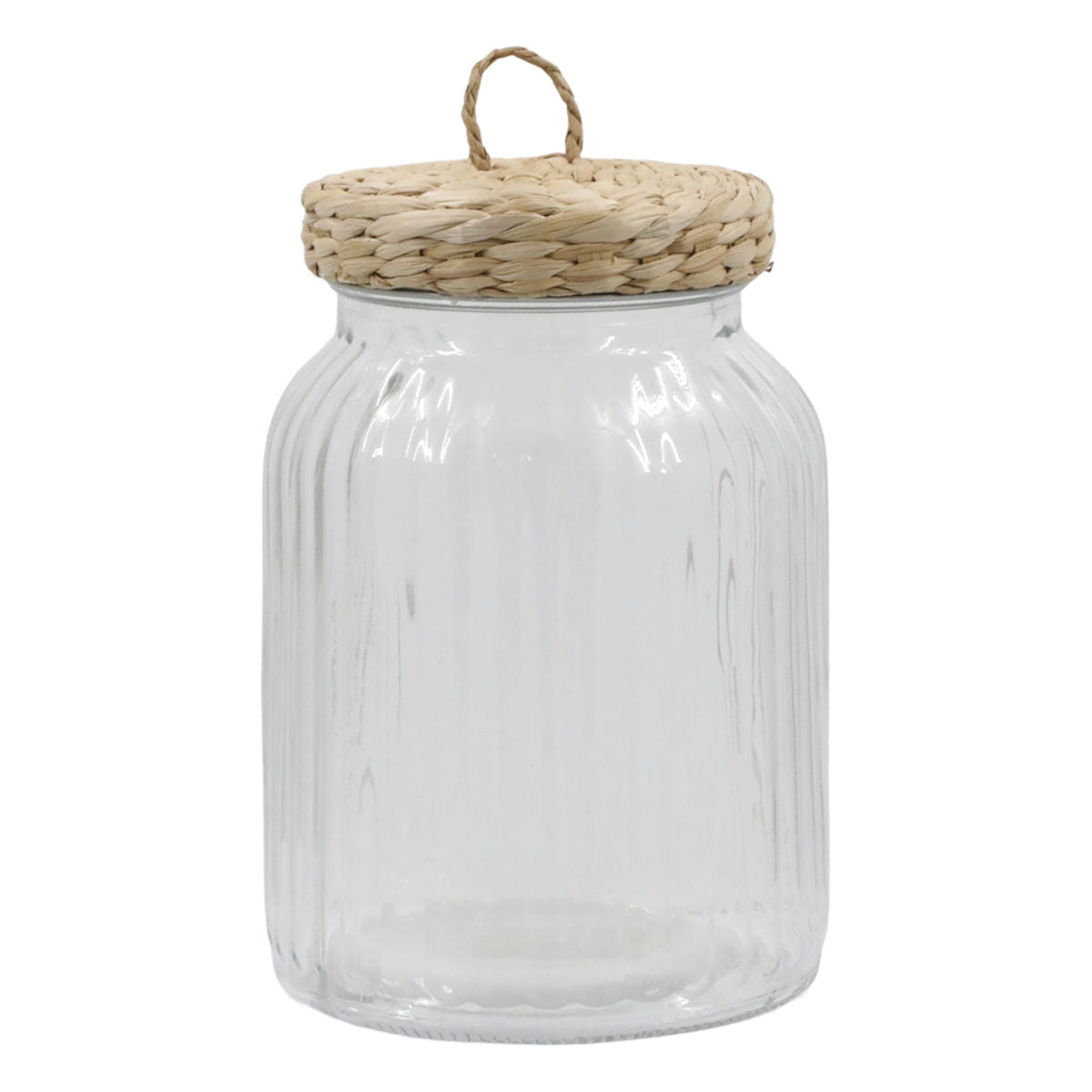 Chic Antique opbevaringsglas m/flet låg - 900 ml - 16x11